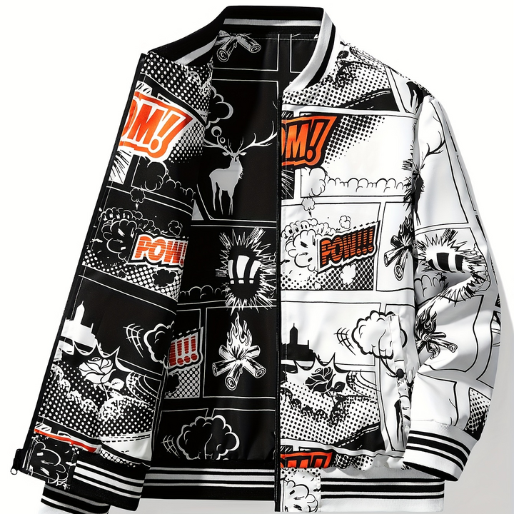 Soulario Pop Art-inspired Reversible Jacket