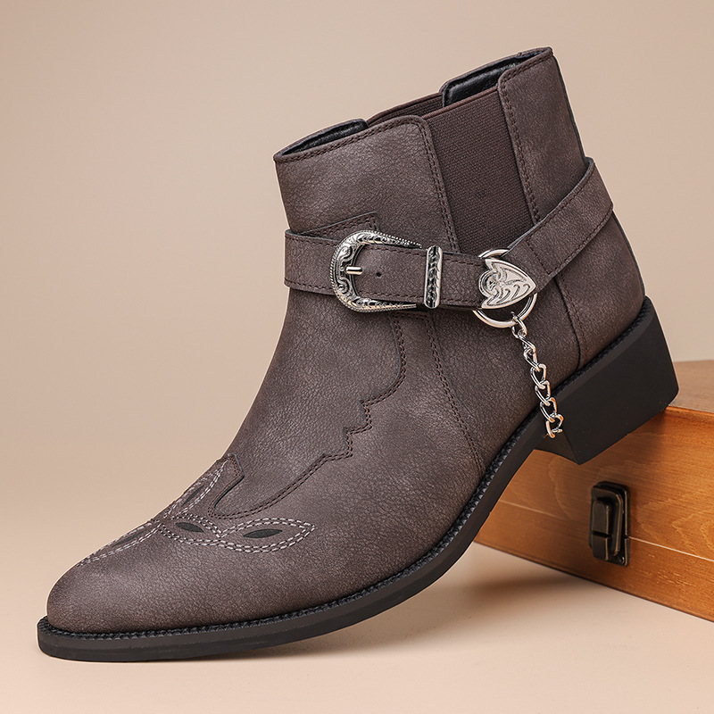 Shelton Western Leather Boots