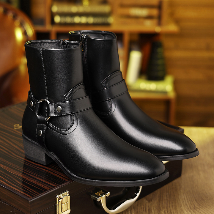 Moretti Genuine Leather Boots