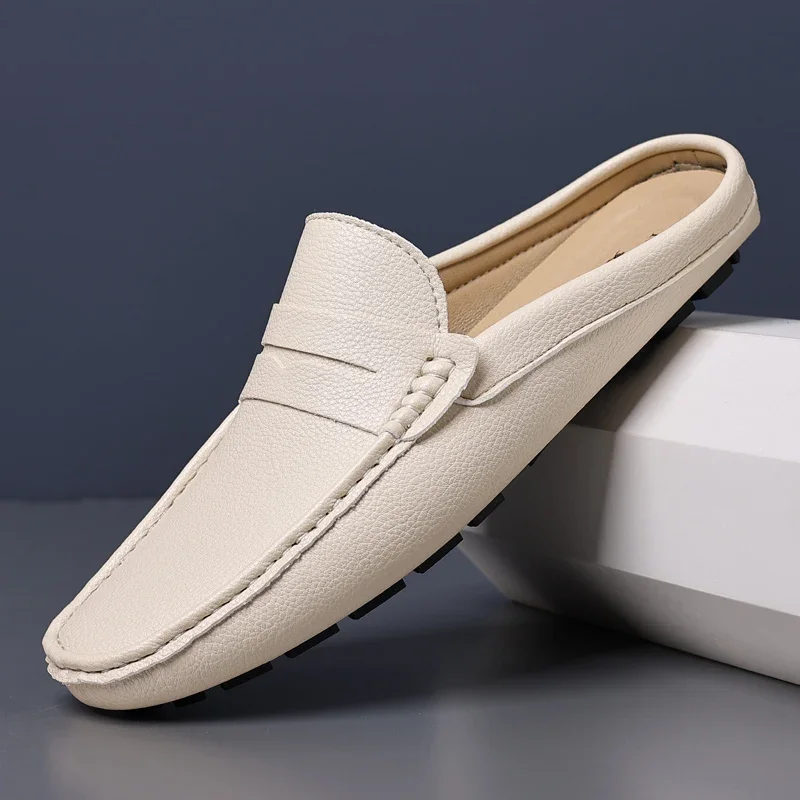 Morandi Genuine Leather Loafers