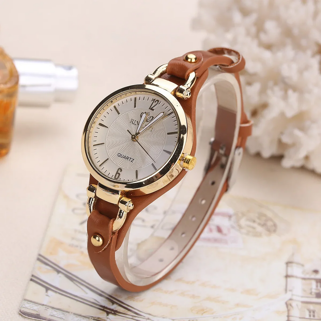 Audrey Classic Leather Watch