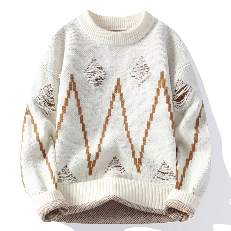 Alpine Pixel Thick Sweater