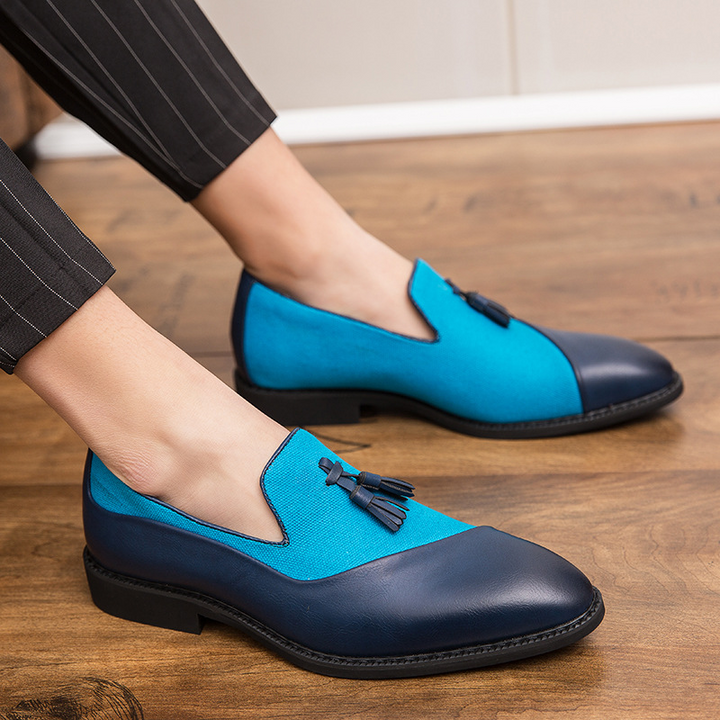 Milano Genuine Leather Tassel Loafers
