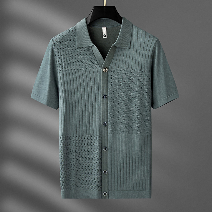 Grayson Textured Knit Shirt