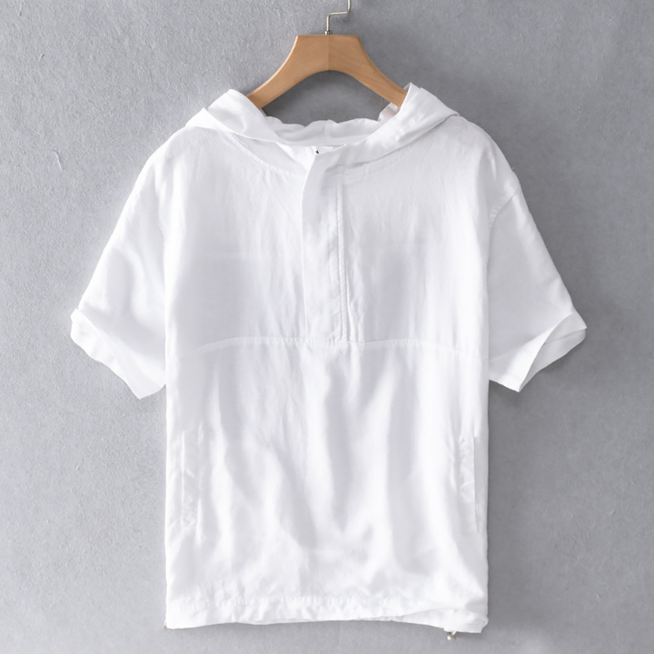 Evercrest Linen Hoodie Shirt
