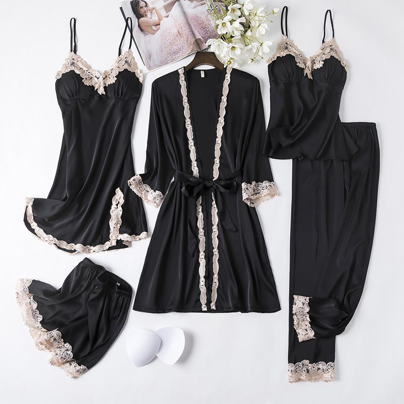 Hailey Satin Intimates Set