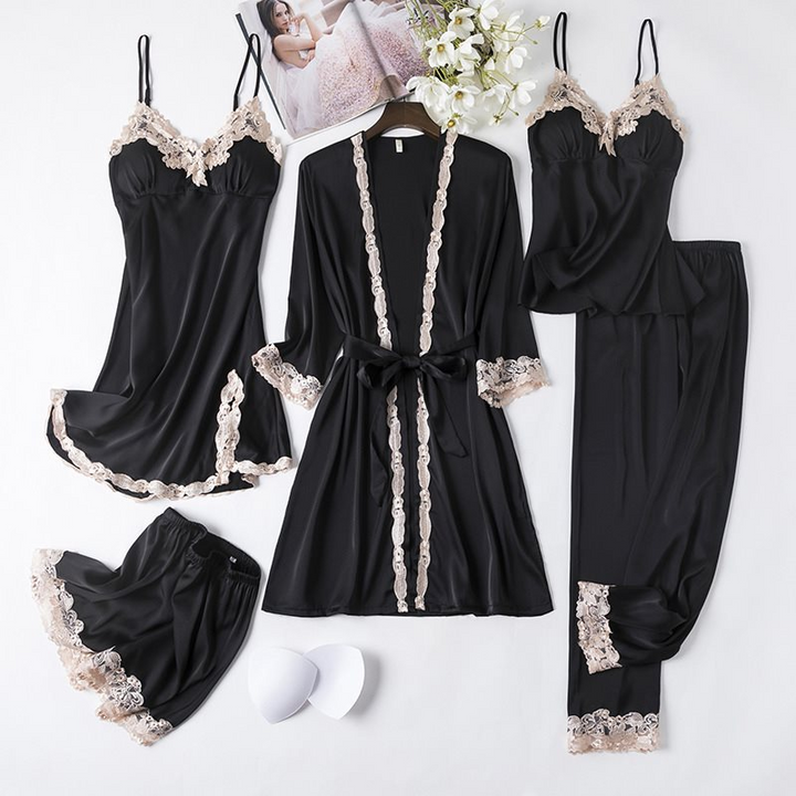 Hailey Satin Intimates Set