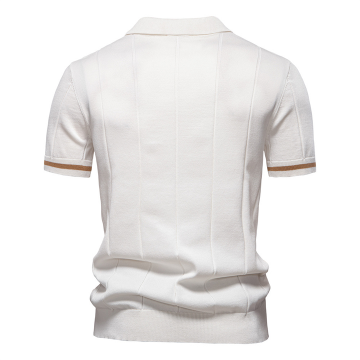Emiliano Quarter-Zip Polo