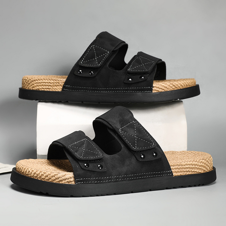 Solara Suede-strap Sandals