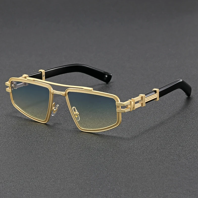 Chrome Cyberpunk Sunglasses