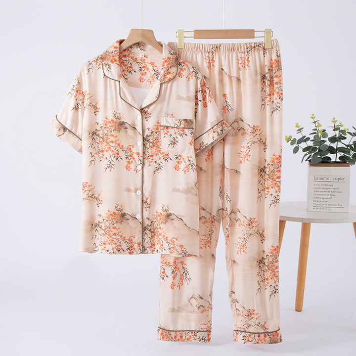 Luna Bloom Pajama Set