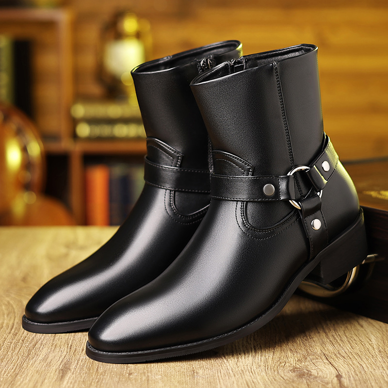 Moretti Genuine Leather Boots