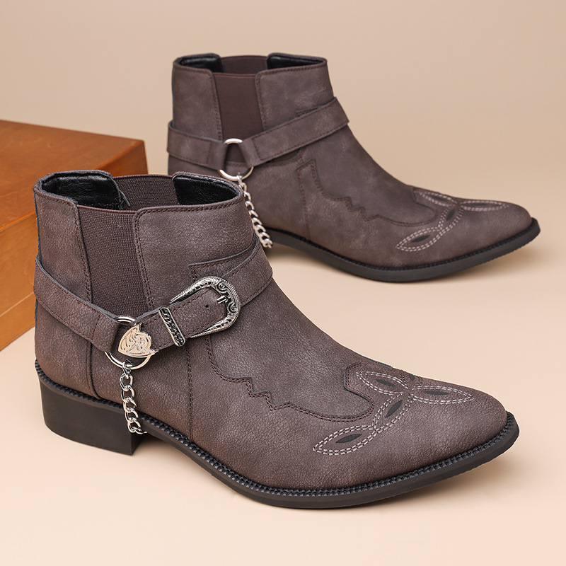 Shelton Western Leather Boots