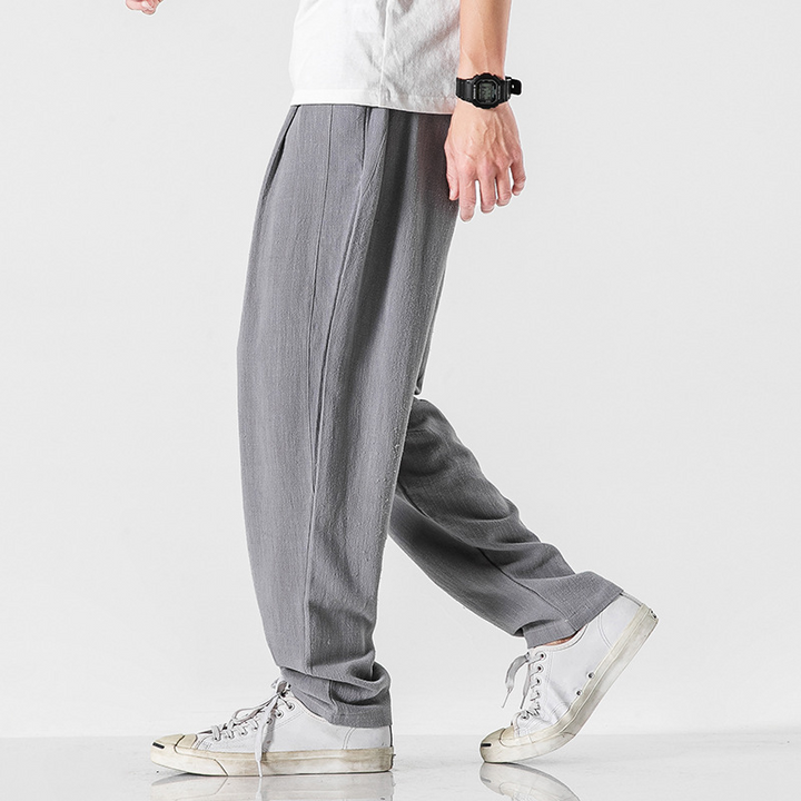 Nikolai Relaxed Linen Pants