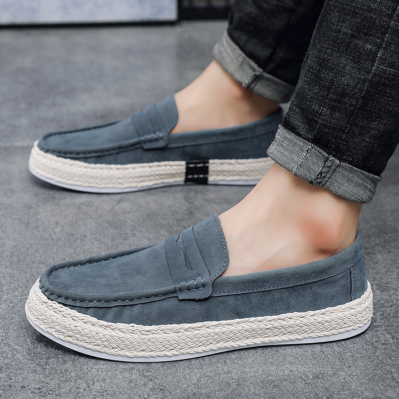 Marinelli Suede Penny Loafers