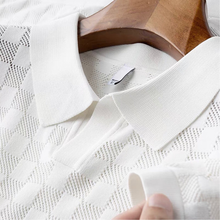 Marc Bauer Airknit Polo Shirt