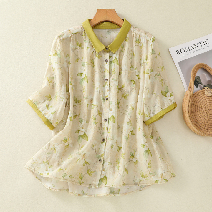 Matilda Linen Blouse