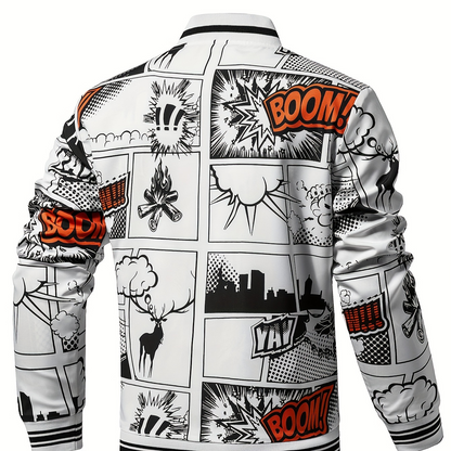 Soulario Pop Art-inspired Reversible Jacket