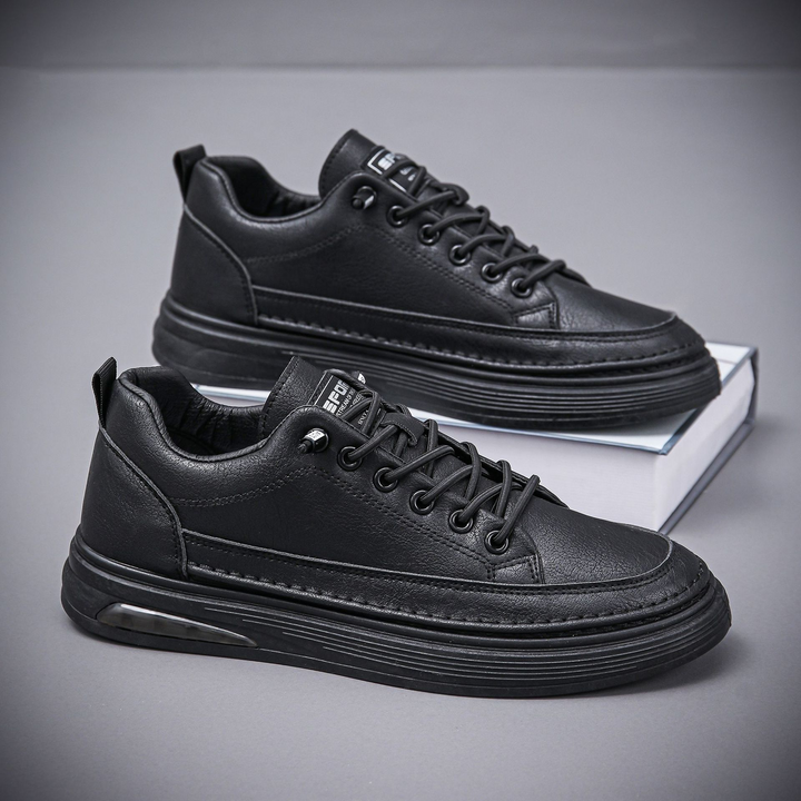 Strada Genuine Leather Sneakers