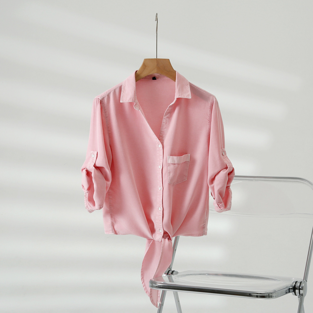 Léa Ferrara Tie Shirt