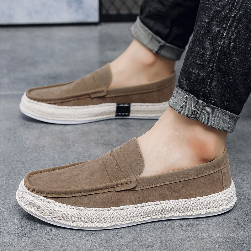 Marinelli Suede Penny Loafers