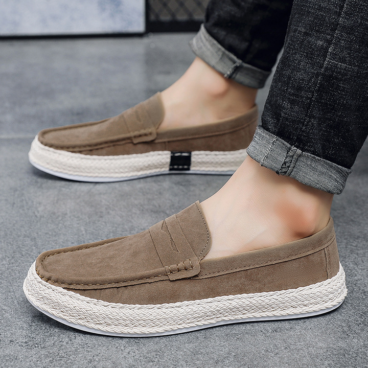 Marinelli Suede Penny Loafers