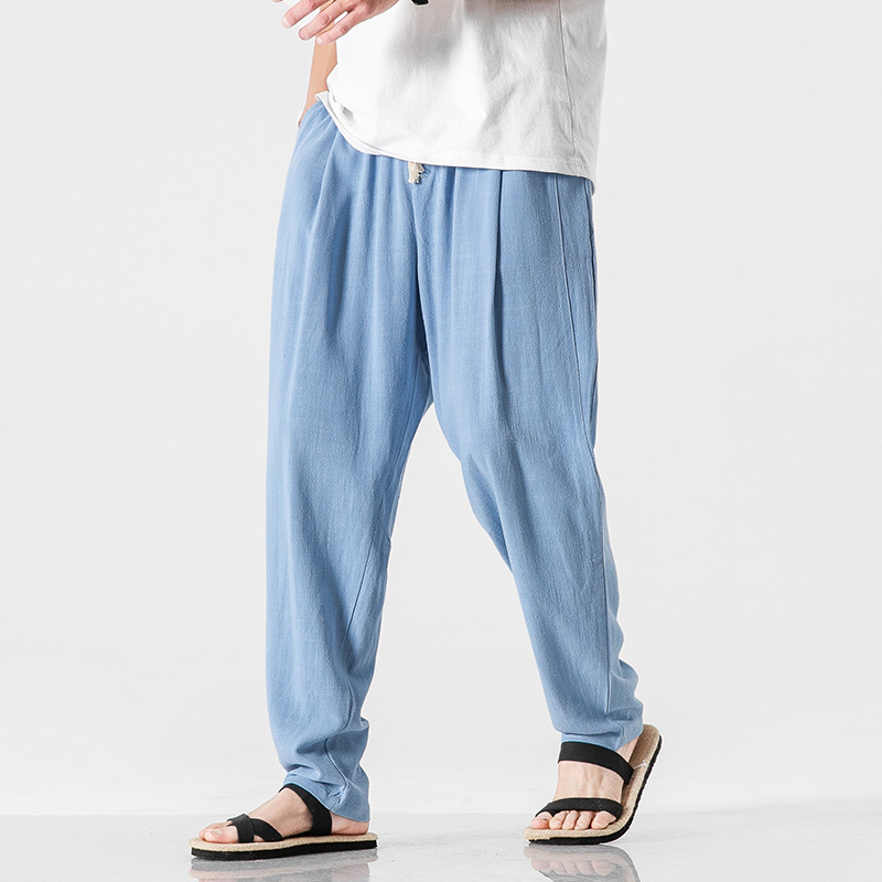 Nikolai Relaxed Linen Pants