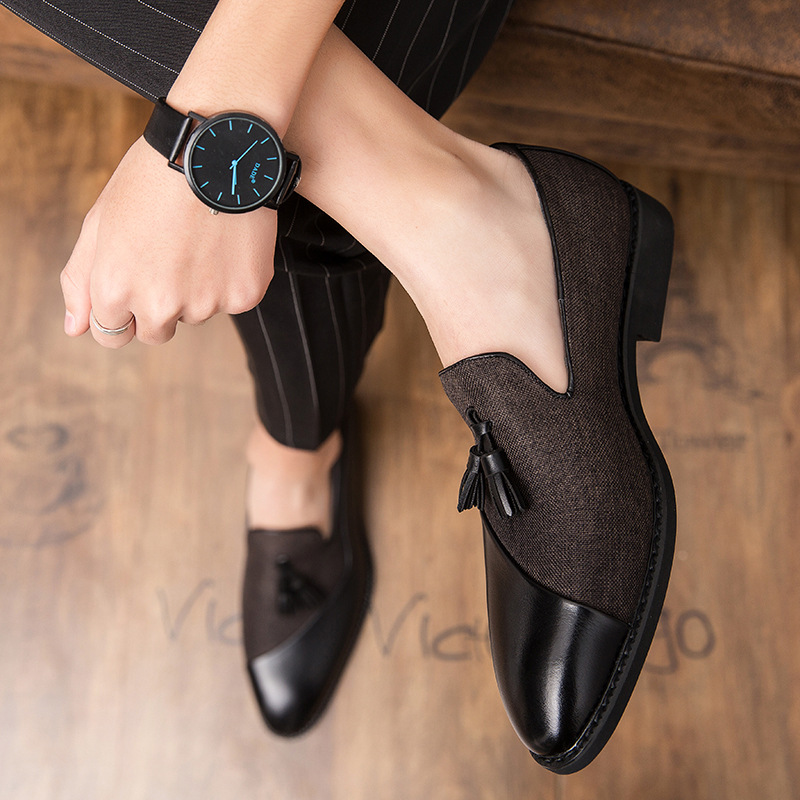 Milano Genuine Leather Tassel Loafers