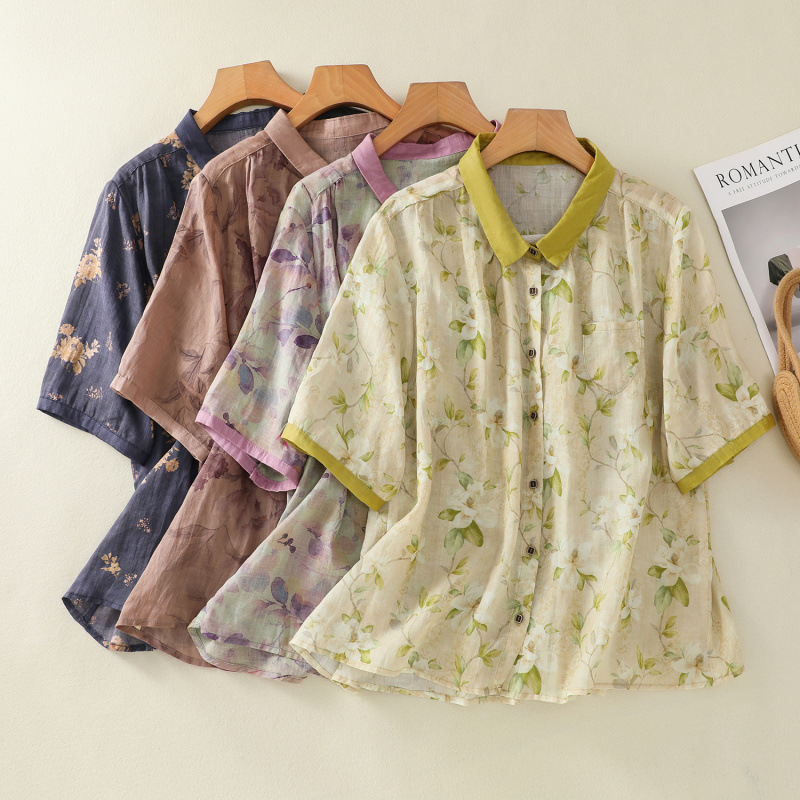 Matilda Linen Blouse