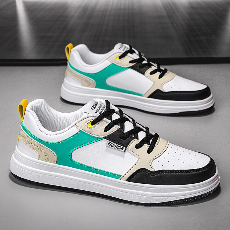 Urban Pulse Leather Sneakers