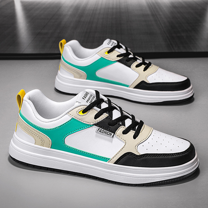 Urban Pulse Leather Sneakers