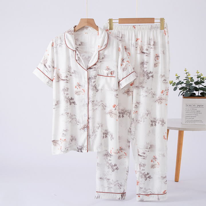 Luna Bloom Pajama Set