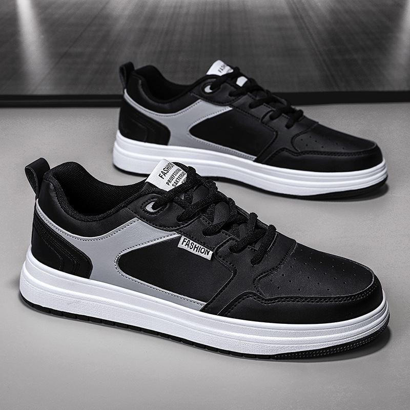 Urban Pulse Leather Sneakers