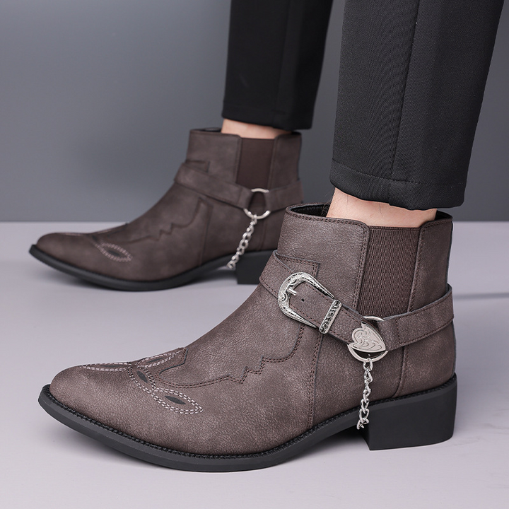 Shelton Western Leather Boots