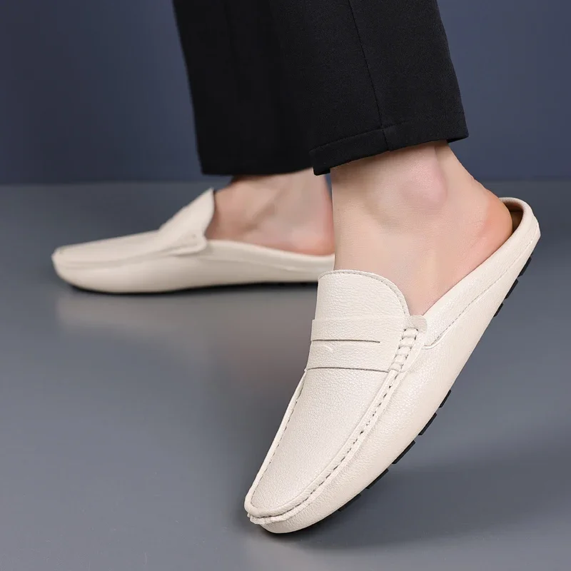 Morandi Genuine Leather Loafers