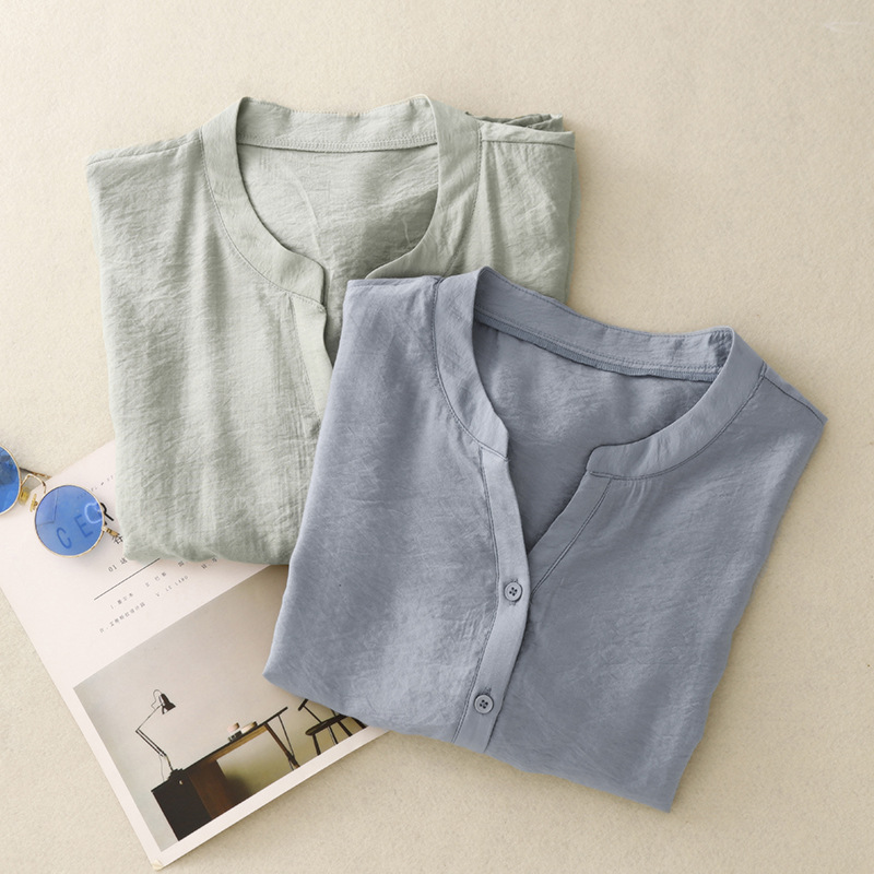 Emilia Linen Top