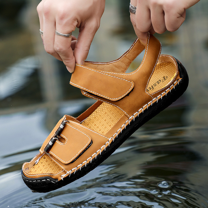 Tramell Genuine Leather Sandals