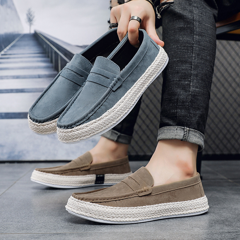 Marinelli Suede Penny Loafers
