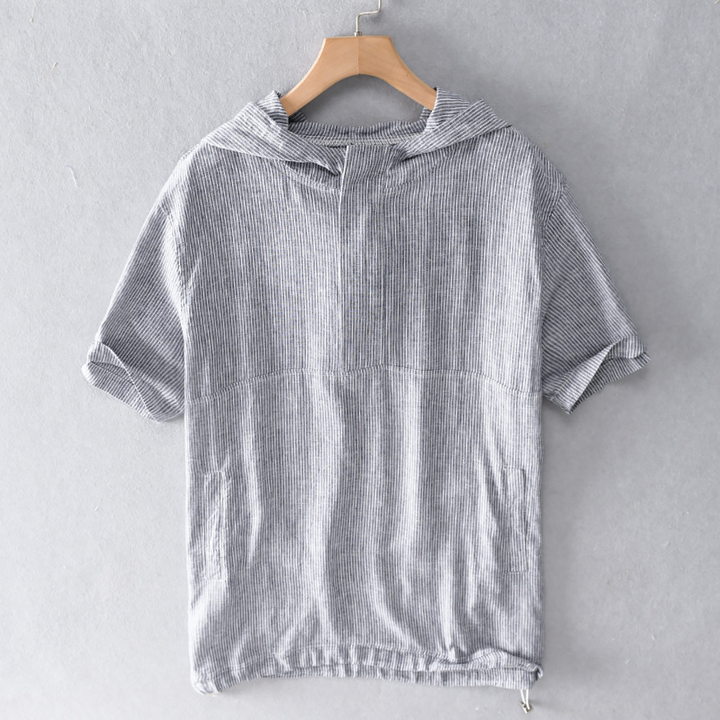 Evercrest Linen Hoodie Shirt