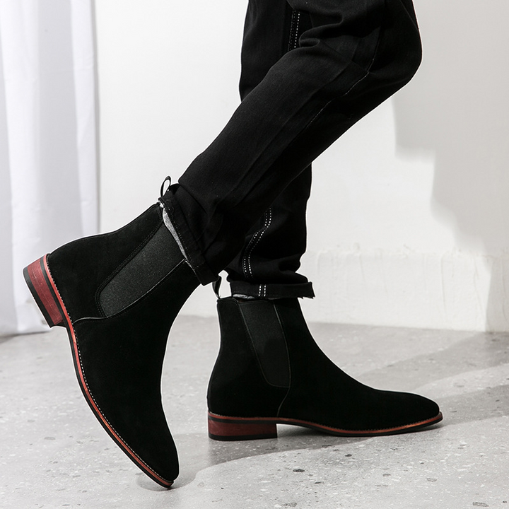 Chesterfield Suede Chelsea Boots