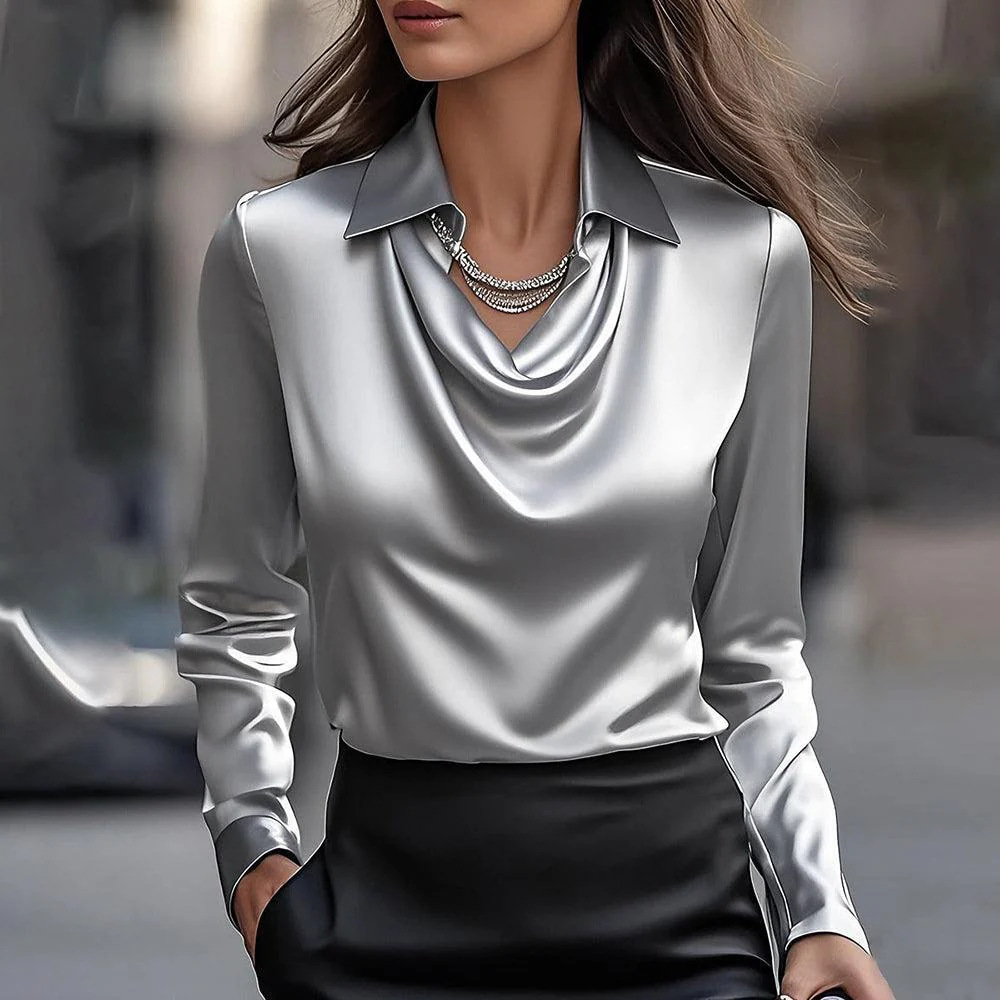 Gia Morelli Satin Blouse