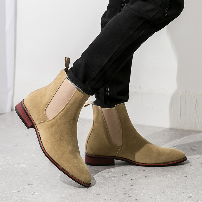Chesterfield Suede Chelsea Boots