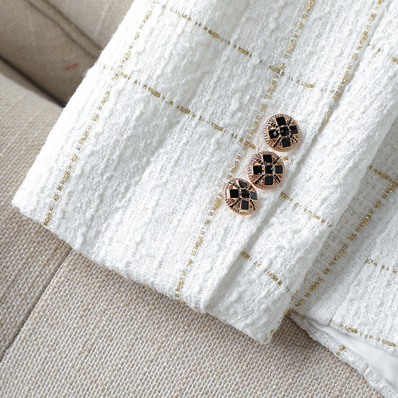 CELINA™ PLAID BLAZER