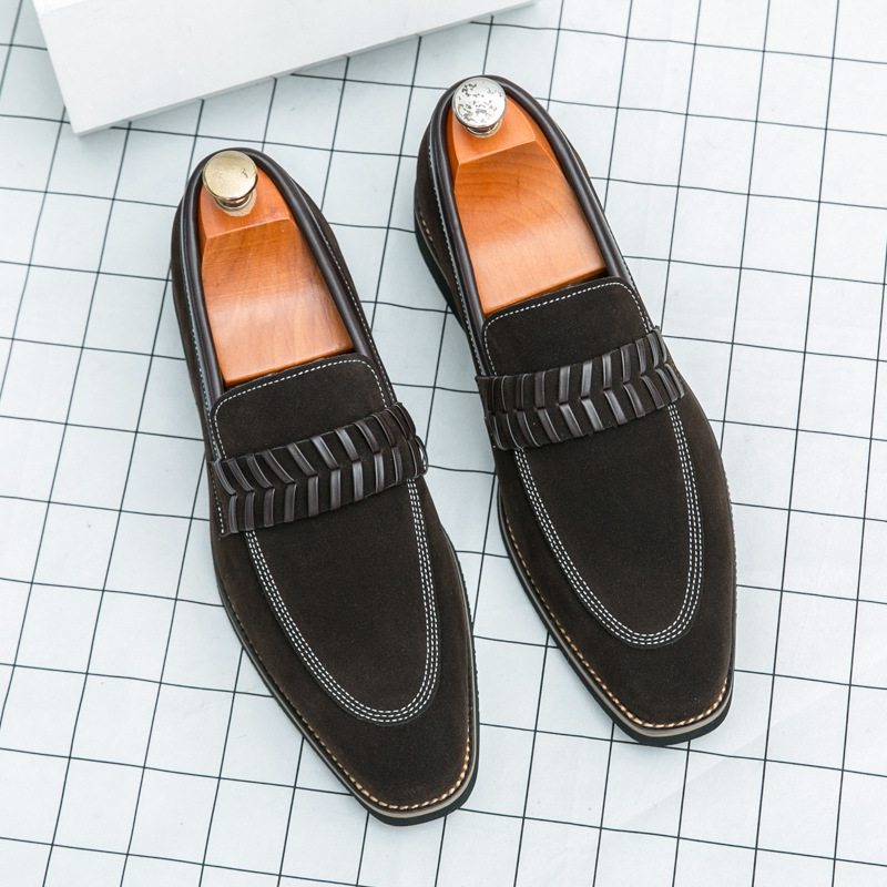 Oxford Suede Dress Loafers