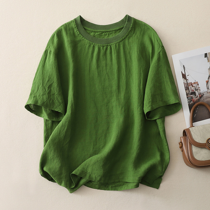 Khlóe Linen Tee