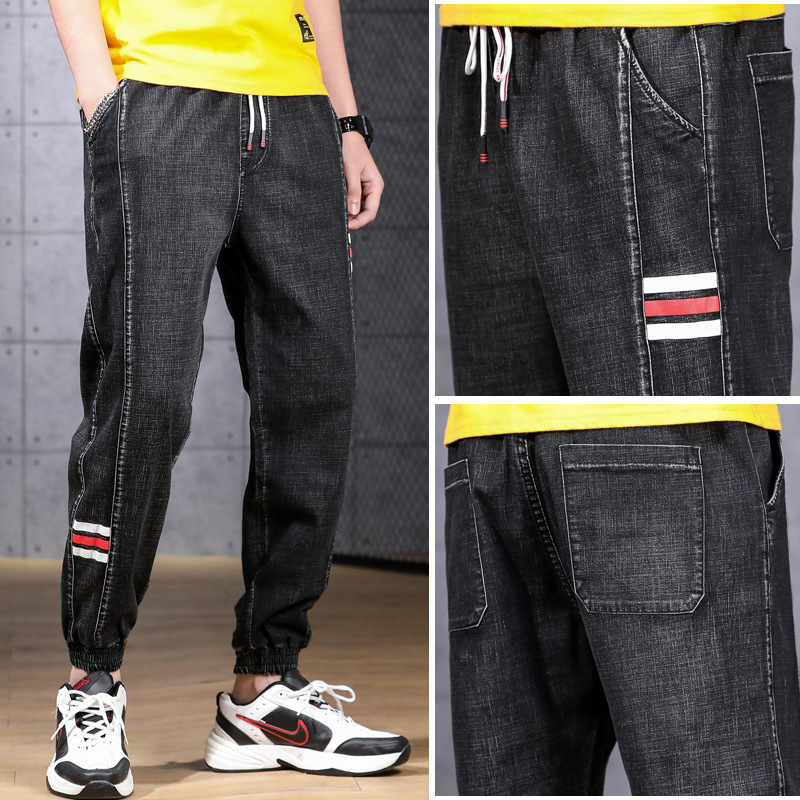 Davidson Denim Cargo Joggers