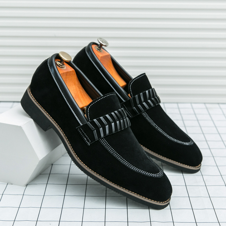 Oxford Suede Dress Loafers