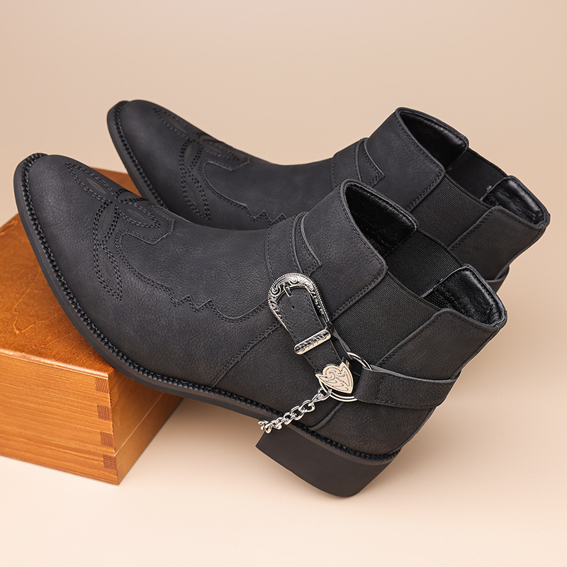 Shelton Western Leather Boots