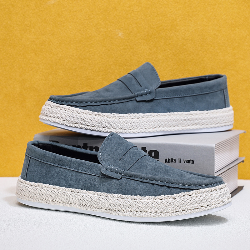 Marinelli Suede Penny Loafers