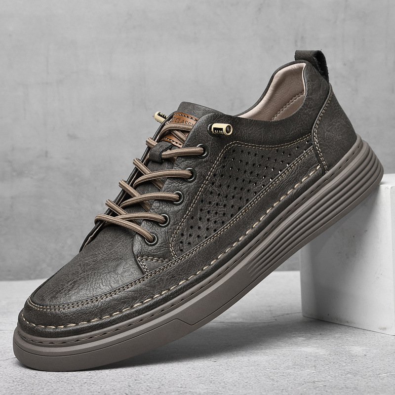 Lucca Genuine Leather Sneakers